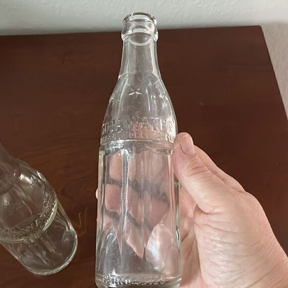 Vintage 1930’s Soda Water Bottles Property of Coca Cola Avon Park Fl Set (2) - Picture 7 of 11